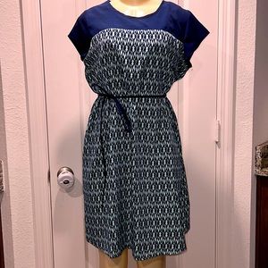 Liz Lange dress ) maternity size S/P ,color blue